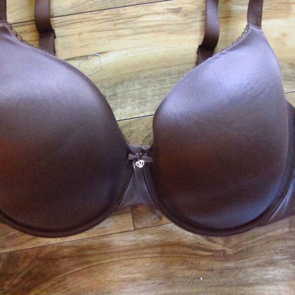 BODY by Victoria's Secret Brown Perfect Coverage Bra size 44D - Picture 2 of 5